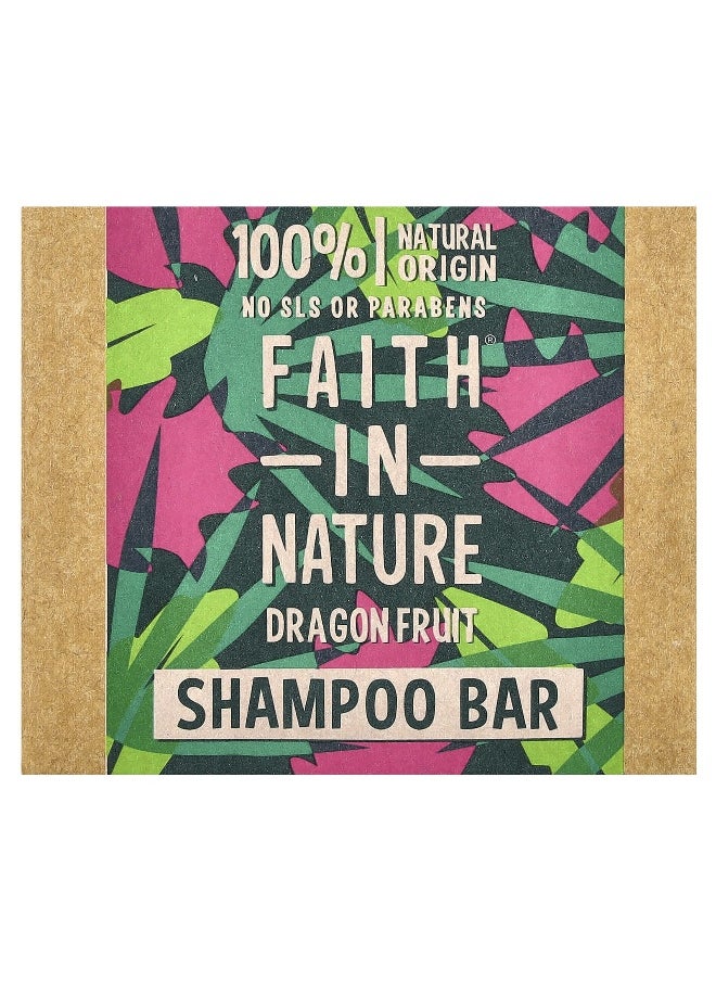 Faith in Nature Faith in Nature, Shampoo Bar, Dragon Fruit , 3 oz (85 g)  - Image 1