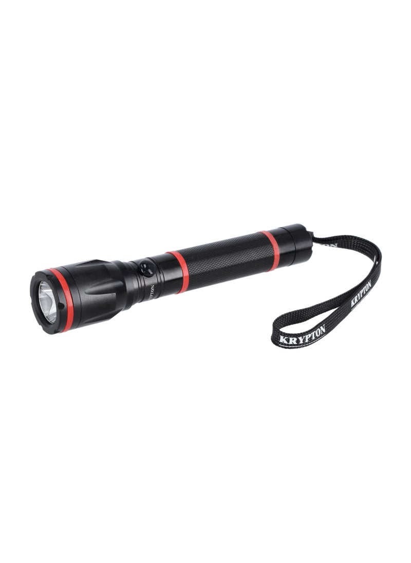 Rechargeable LED Flashlight, CREE LED, KNFL5162 | Aircraft Aluminium Alloy | 2.4V 800mAh Ni-Cd Battery | 1.5hrs Working | 2000meters Real Range Distance