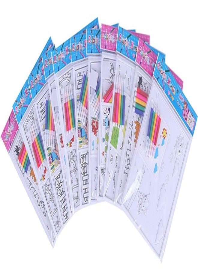 53 Arts Painting Pouch with Markers – Random Design for Creative Fun Pack of 2 - Image 1