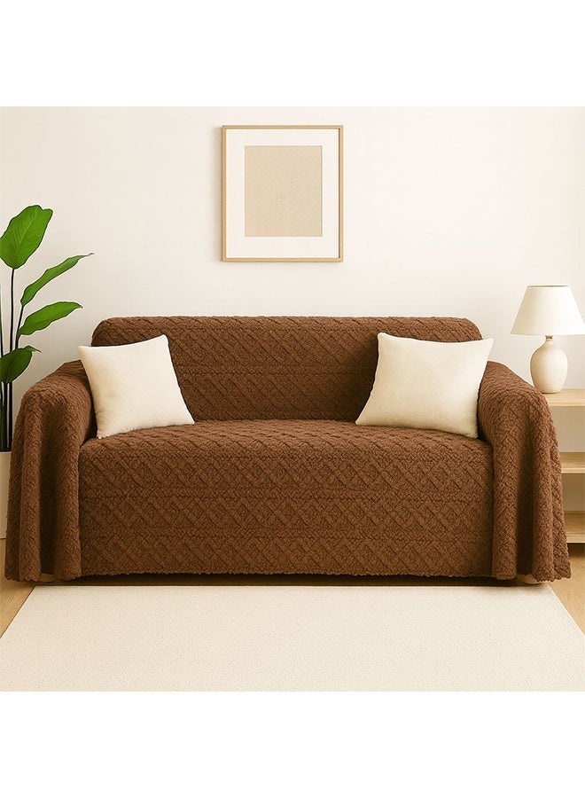 Sofa Cover Jakared, 260*180 Cm, Brown - Image 1