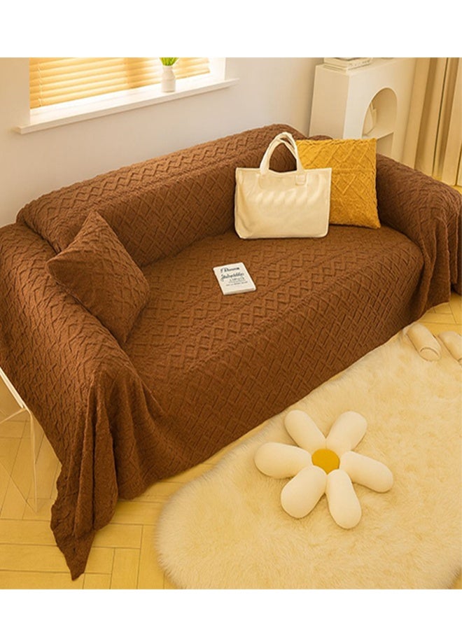 Sofa Cover Jakared, 260*180 Cm, Brown - Image 4