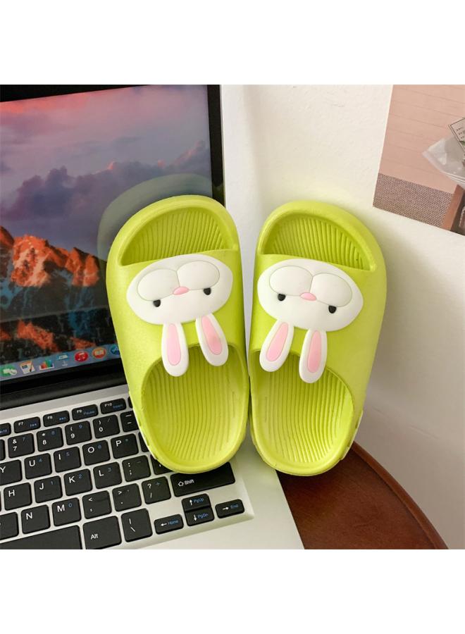 SHAKA Slippers Cartoon Bear Rabbit Cute Children'S Summer Baby Indoor Soft-Soled Home Non-Slip Beach Shoes - Image 1