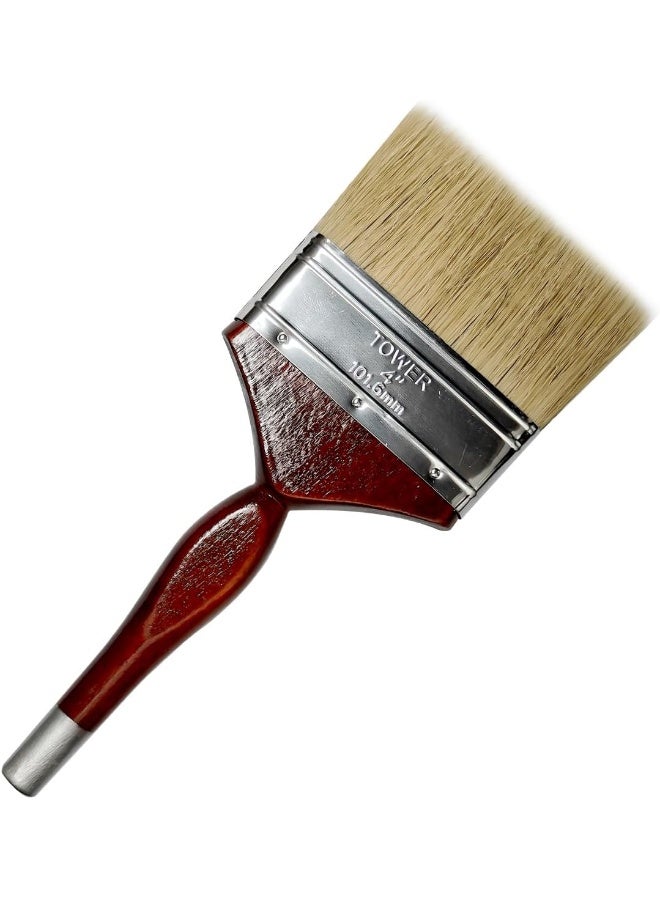 RACO Tower All-Purpose Paint Brushes with Long Bristles and Ergonomic & Comfortable Wooden Handle for Painting, Art & Craft, Dusting, Cleaning  - Image 1