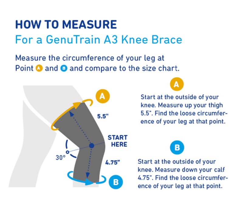 Bauerfeind GenuTrain A3 - Knee Support - Helps Relieve Chronic Knee Pain and Irritation - Left Knee - Size 6 - Color Titanium - Image 4