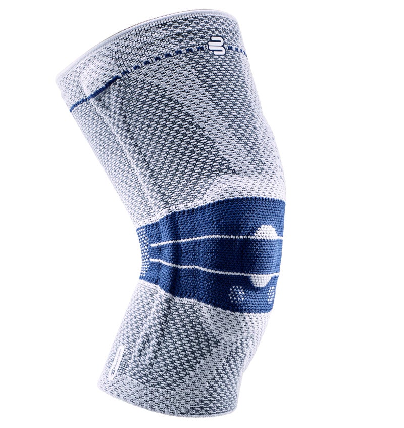 Bauerfeind GenuTrain A3 - Knee Support - Helps Relieve Chronic Knee Pain and Irritation - Left Knee - Size 6 - Color Titanium - Image 2