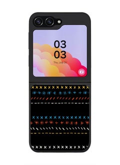 Rugged Black edge case for Samsung Galaxy Z Flip5, Slim fit Soft Case Flexible Rubber Edges Anti Drop TPU Gel Thin Cover -  Basic Math
