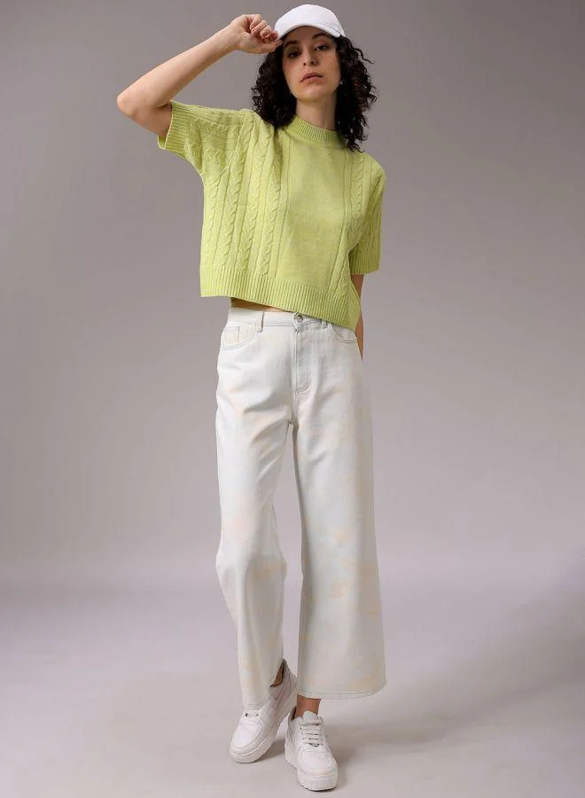 Freehand  Women Relaxed Fit Solid Regular Sweater for Women | Best Price UAE