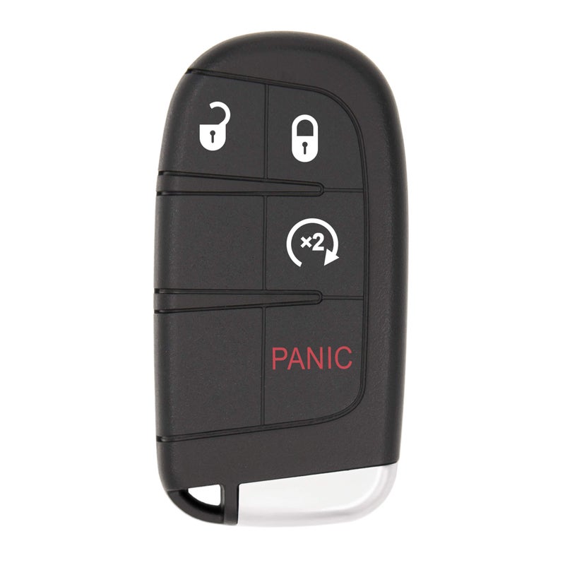 Keyless2Go Replacement for 4 Button Proximity Remote Smart Key for Jeep Compass M3N40821302 68250337 AB