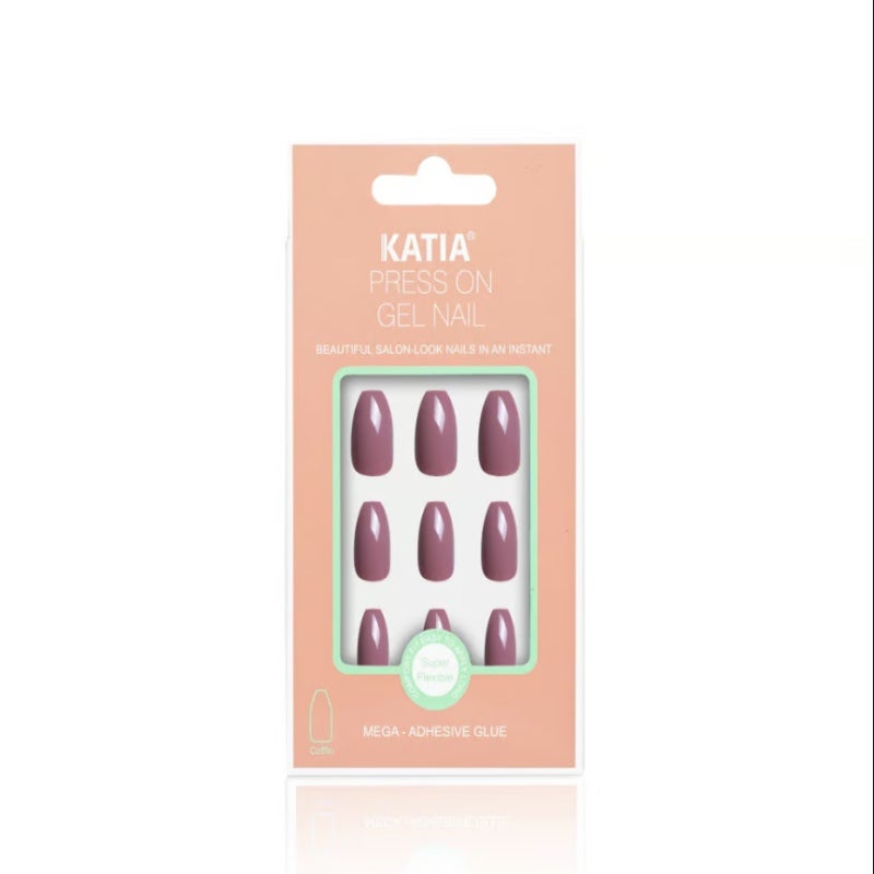 Katia Nails Coffin Dark Nude N.5
