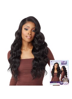 Sensationnel What Lace 13X6 Wigs Human Hair Blend Aziza 26Inch Cloud 9 Synthetic With Preplucked Hairline Hd Lace Whatlace Hhm Aziza 26 Inch (2)  - Image 2