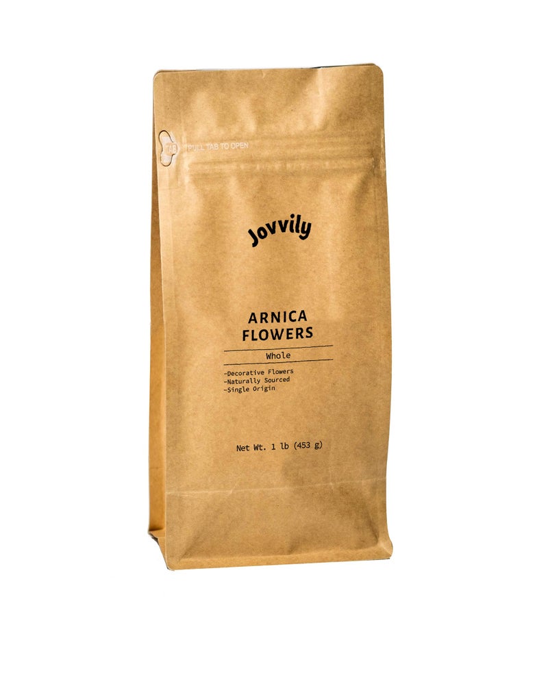 Jovvily Arnica Flowers  1lb  Dried Whole Flowers  Salves  Poultices Decorative Flowers  Leopards Bane
