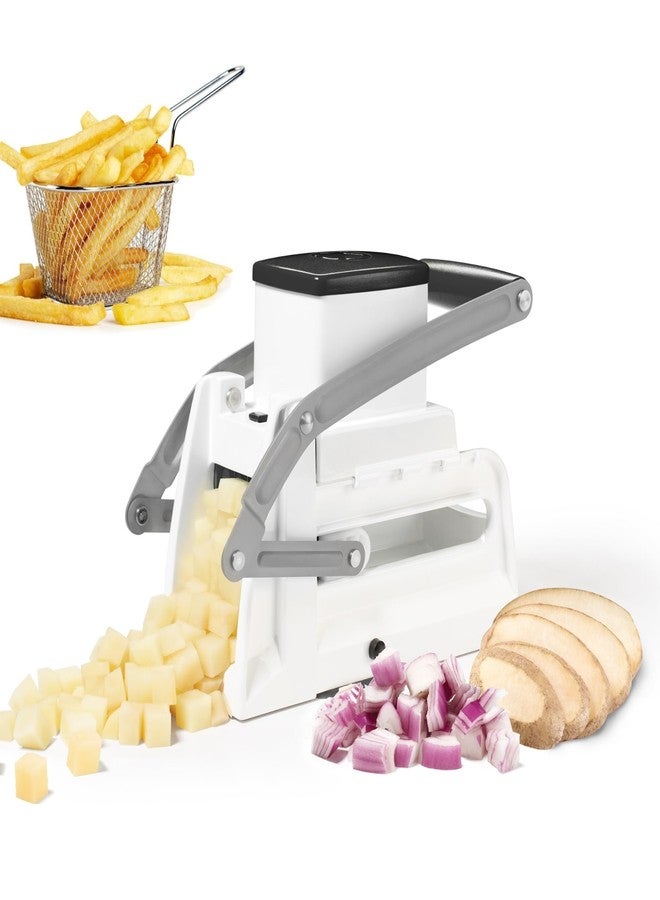 Starfrit Pro Fry Cutter & Cuber - 3-in-1 - Homemade French Fries, Slices and Diced Cubes Potato & Vegetable - Image 1