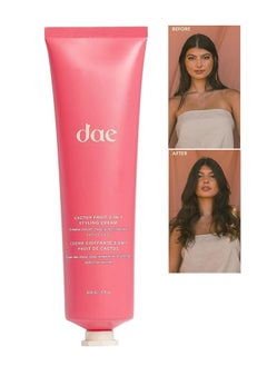 DAE Cactus Fruit 3 In 1 Styling Cream, Smooths While Styling, Blow Dry Prep, Defines Curls, Apply on Damp or Dry Hair, 150ml  - Image 1