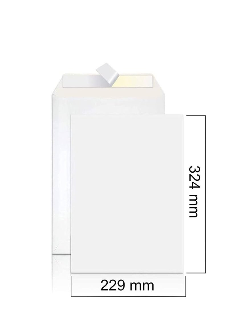 Libra 250-Piece A4 Size White Envelopes - Image 3