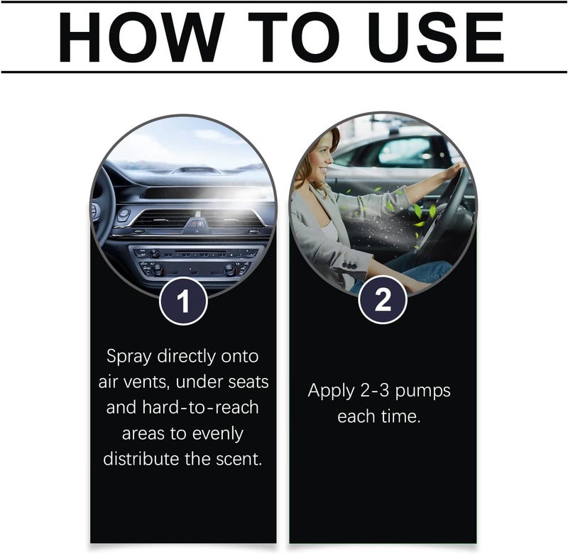 Air Freshener Sprayer Eliminators for Home, Car & Bathroom Air Freshener Sprayer Deodorizer Odour Car Scent - Image 3