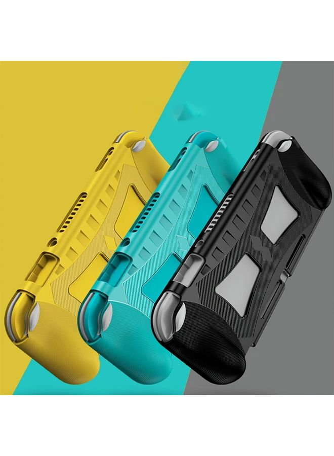 حالة واقية هجينة لـ Switch Lite باللون الأزرق والأخضر، قبضة رفيعة ملمس، غطاء مقاوم للسقوط - Image 1