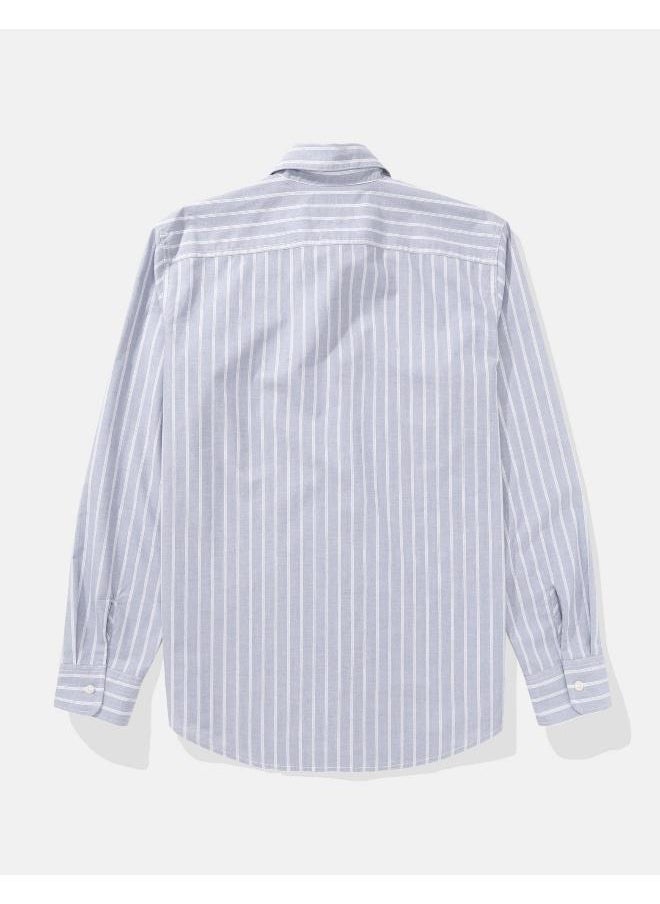 American Eagle - AE Everyday Poplin Button-Up Shirt - Image 1
