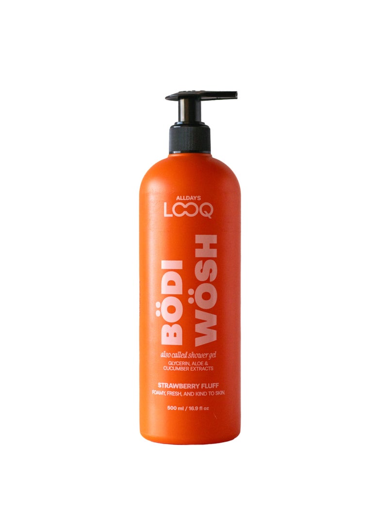 LOOQ Body Wash - Strawberry Fluff 500ml