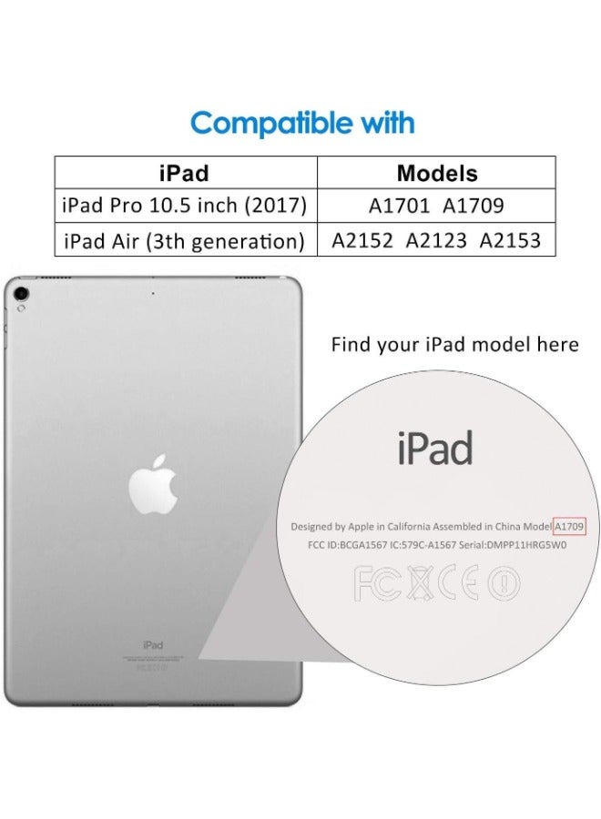 Screen protector for iPad 10.5 Air 3 (10.5 inch 2019) and iPad Pro (10.5 inch 2017) Glass screen protection sticker, superior protection against shocks and scratches, transparent - Image 2
