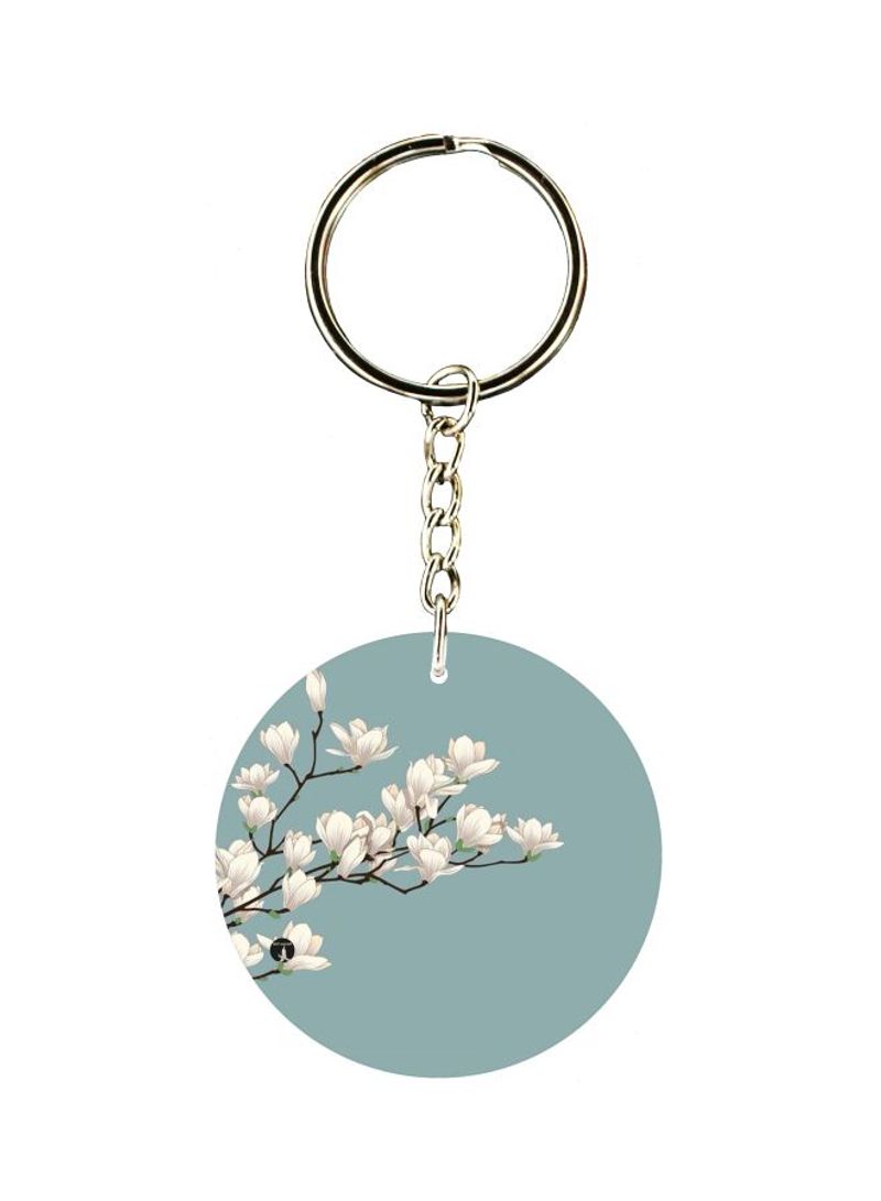 RKN Flower Printed Keychain
