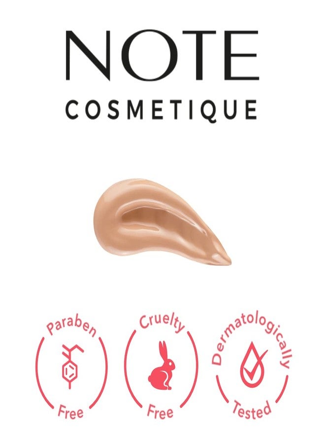 نوت كوزمتيكس ملاحظة تجميلية - كريم أساس مضاد للبقع الداكنة، يغطي عيوب البشرة، مضاد للبقع، 4.5 مل، خالٍ من البارابين (08 بيج ذهبي) - Image 2