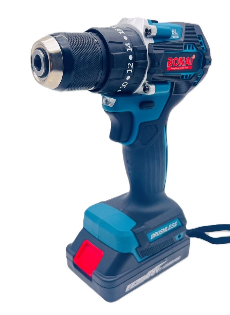 Bonai Cordless Hammer Drill and Toolkit for Home and Office Projects