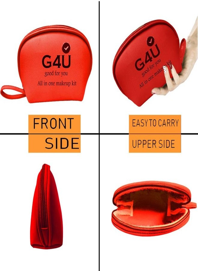 G4U All in One Makeup Kit for Women Full Kit, Basic Cosmetics Kit for Beginner & Professionals With Pouch(Pack of - 14 pcs) A61 - Image 3