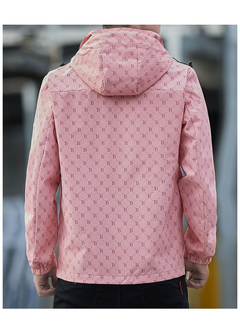 Fashionable Men's Windproof And Waterproof Outdoor Sports Hooded Jacket  - Image 4