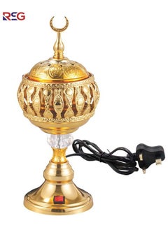 RSG RSG – Oud Bakhoor Incense Burner Electric Mabkhara Gold – WF-116-G  - Image 2