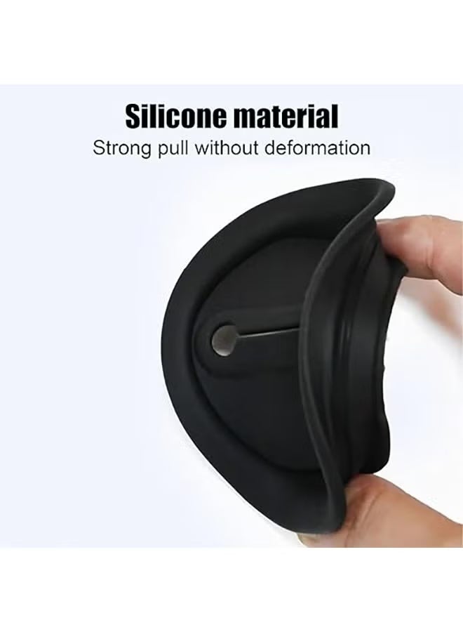 4 قطع غطاء قفل باب السيارة، غطاء حماية متين مضاد للصدأ، سهل التركيب من أجل ملاءمة عالمية، أغطية قفل أنيقة وحماية لجميع المركبات، تعزز الأمان وتمنع التآكل والتلف - Image 5