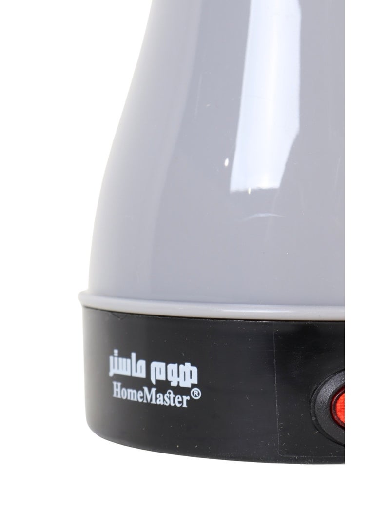 HomeMaster Electric Turkish coffee maker, 600W, 300ml capacity, fast brewing, grey. - Image 2