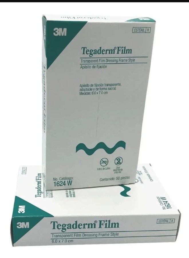 Tegaderm Nexcare Tegaderm Transparent Dressing - 2-3/8 Inches X 2-3/4 Inches - 100 - Image 1
