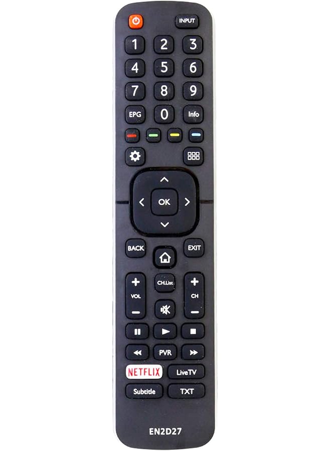 ELTRAZONE EN2D27 Replacement Remote Control – Compatible with Hisense Smart LED TV H5C, H8C, 50H6B, 55H6B, 50H6GB, 50H7GB, 55H7B, 65H7B Series | Easy Setup, Full-Function TV Controller - Image 1