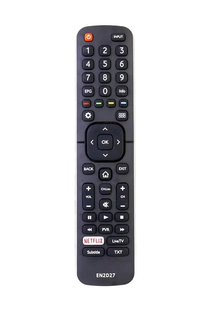 ELTRAZONE EN2D27 Replacement Remote Control – Compatible with Hisense Smart LED TV H5C, H8C, 50H6B, 55H6B, 50H6GB, 50H7GB, 55H7B, 65H7B Series | Easy Setup, Full-Function TV Controller - Image 2