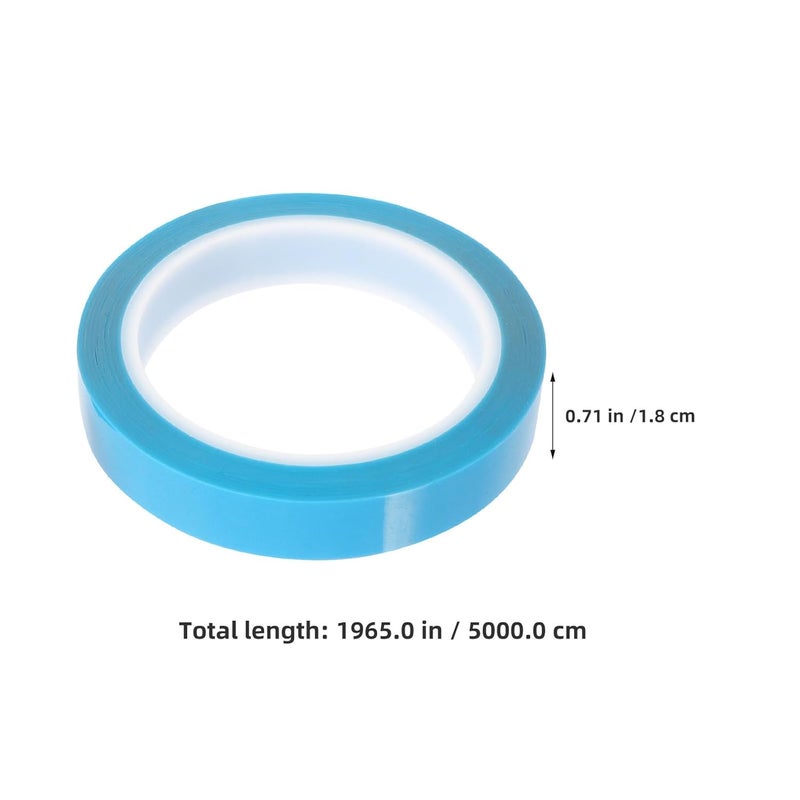 KICHOUSE 2 Rolls 50m x 1.8cm Non-Residual Adhesive PET Tape for Refrigerator Drawer Air Conditioner Printer Fixing - Image 3