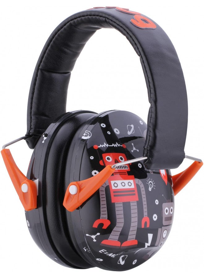 Snug Snug Kids Ear Protection - Noise Cancelling Sound Proof Earmuffs/Headphones for Toddlers, Children & Adults (Robot)  - Image 1