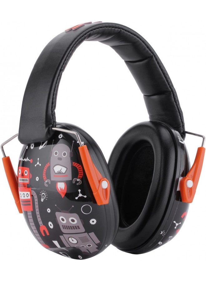Snug Snug Kids Ear Protection - Noise Cancelling Sound Proof Earmuffs/Headphones for Toddlers, Children & Adults (Robot)  - Image 4