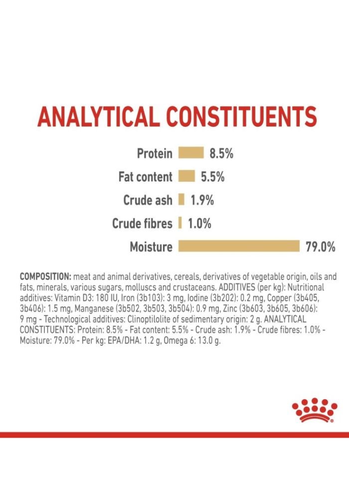 ROYAL CANIN تغذية صحة السلالة بوميرانيان (طعام رطب - أكياس) 12 × 85 جرام - Image 5