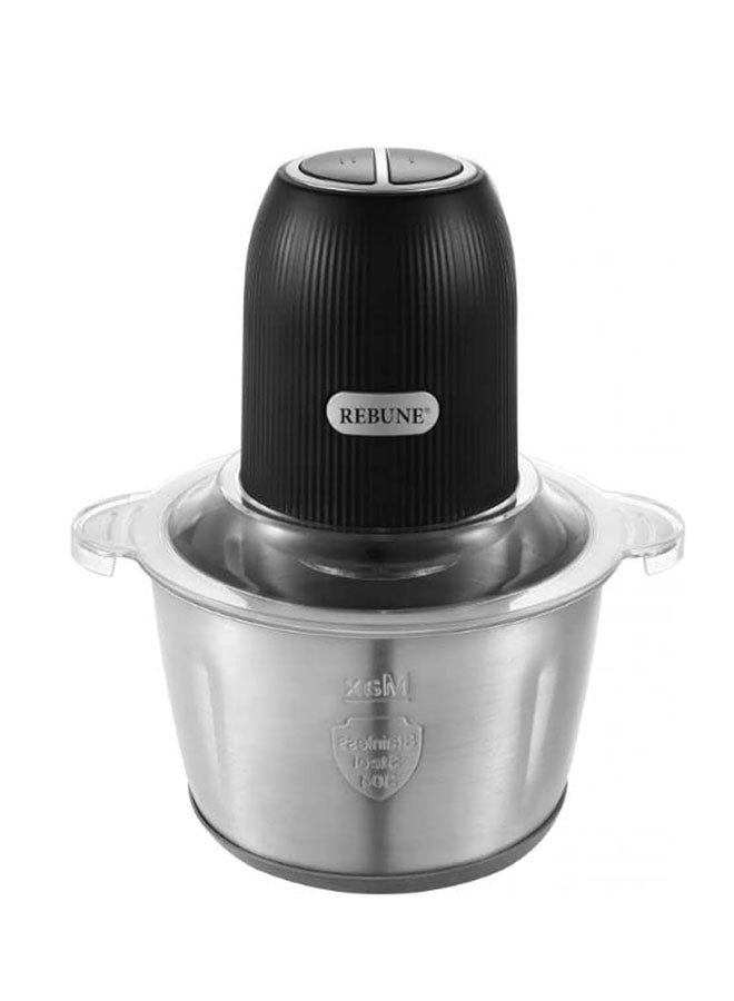 REBUNE Steel Vegetable Chopper 350 W RE-2-099 Black - Image 1