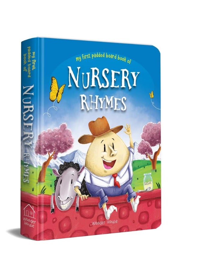 Wonder House Books My First Padded Board of Nursery Rhymes : Illustrated Traditional Nursery Rhymes  - Image 1