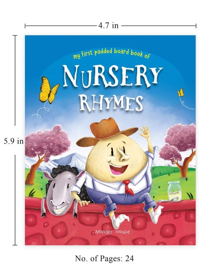Wonder House Books My First Padded Board of Nursery Rhymes : Illustrated Traditional Nursery Rhymes  - Image 3