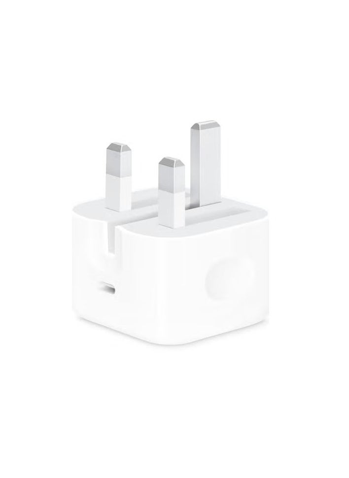 Generic - 20W USB-C Power Adapter – Fast Charging Wall Charger – Compact & Lightweight – White - Image 1