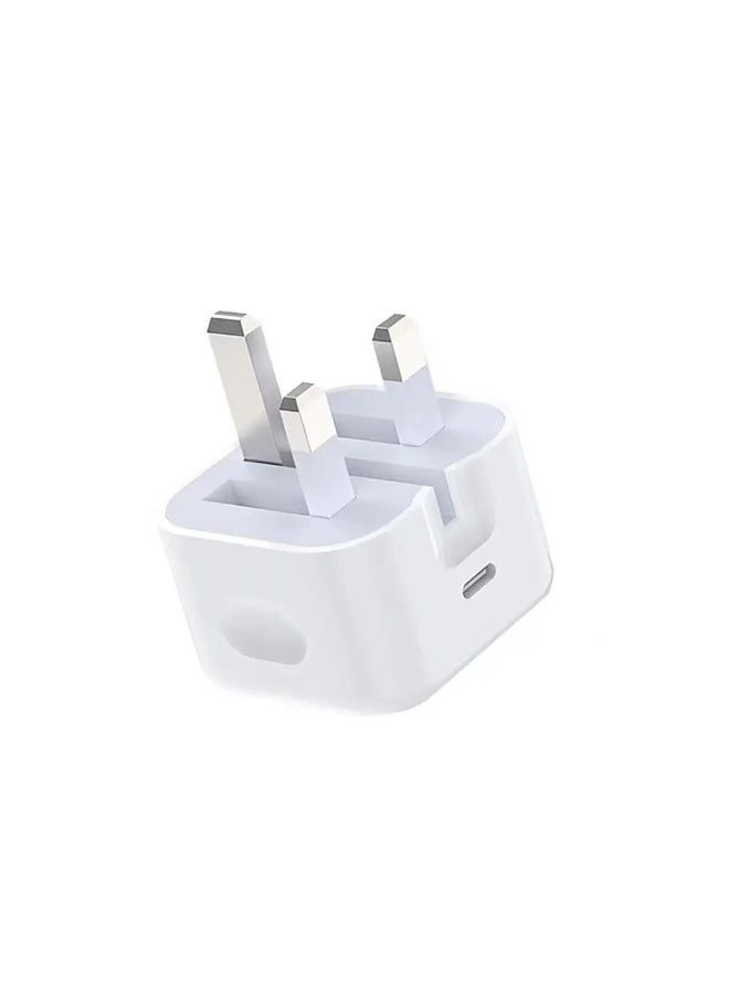 شاحن حائط USB-C بقوة 20 وات – شحن سريع يدعم اجهزة ايفون - Image 4