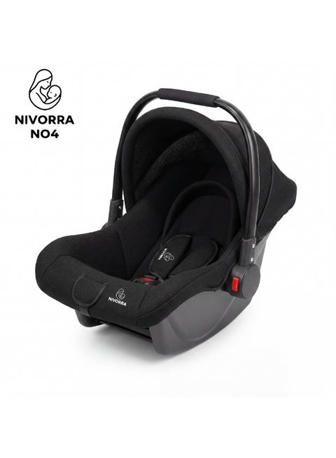NIVORRA Newborn Infant Car Seat & Carrier, Lightweight, 3-Point Harness, 0-13 kg (0-15 Months)