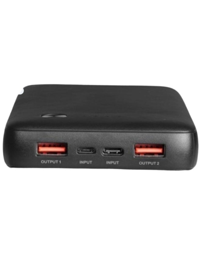 RIVERSONG Power Bank Riversong Horizon10, 10000MAH, 2 Ports, PB30 - Black  - Image 3