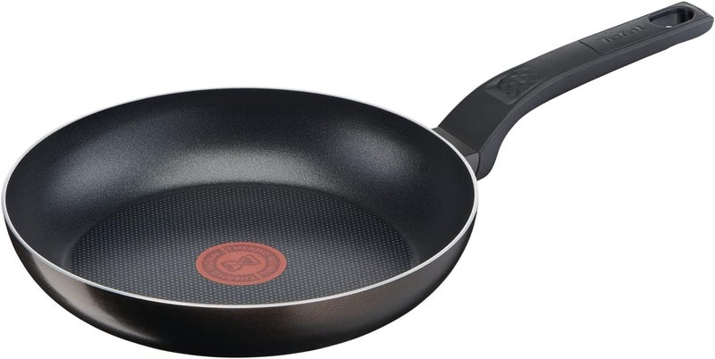 تيفال مقلاة تيفال من نوع G6 Easy Cook N Clean، قياس 24 سم، غير لاصقة، لون سوداء، مصنوعة من الألومنيوم، مع ضمان لمدة سنتين | رقم المنتج: B5540402 - Image 1