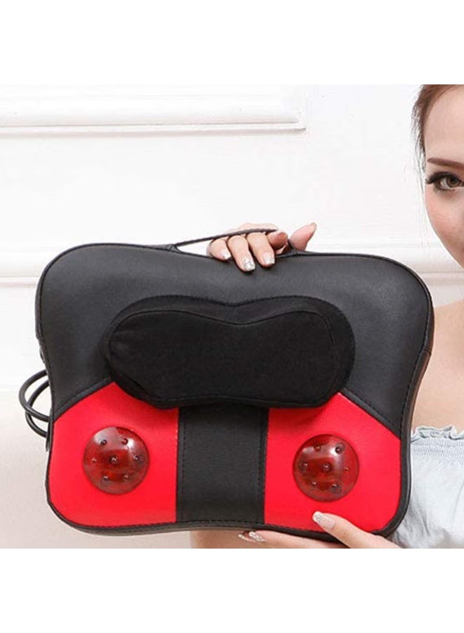 وسادة تدليك سحرية متعددة الاستخدامات مع جهاز تحكم عن بعد - وضعا تدليك مزدوجان، سرعة قابلة للتعديل، تصميم مريح للرقبة والظهر والكتفين والساقين واسترخاء الجسم بالكامل - Image 3