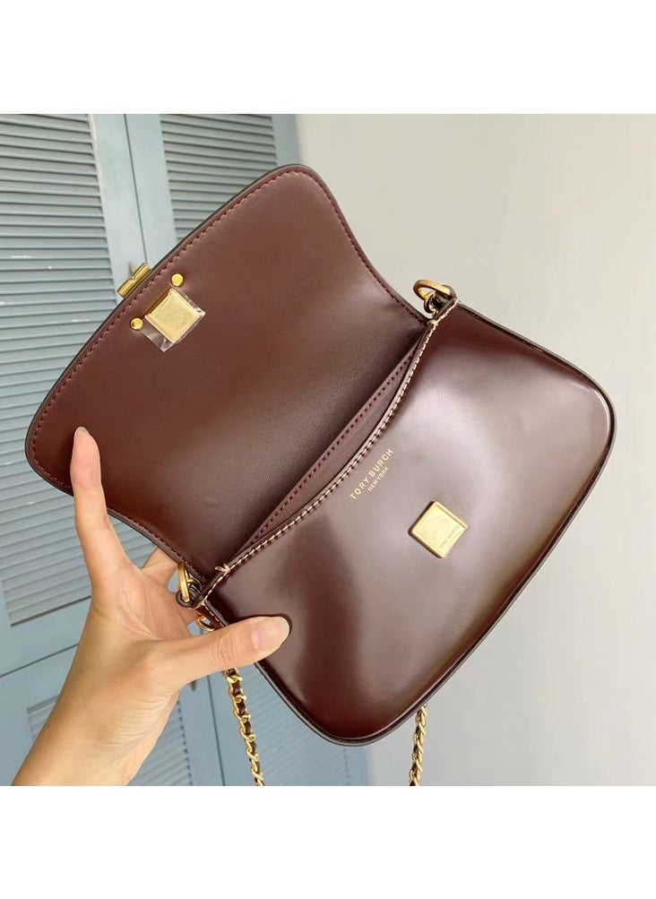 Burch - Fashion Simple Crossbody Shoulder Bag Handbag 22*13*5cm - Image 1