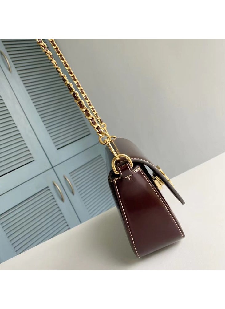 Burch - Fashion Simple Crossbody Shoulder Bag Handbag 22*13*5cm - Image 1