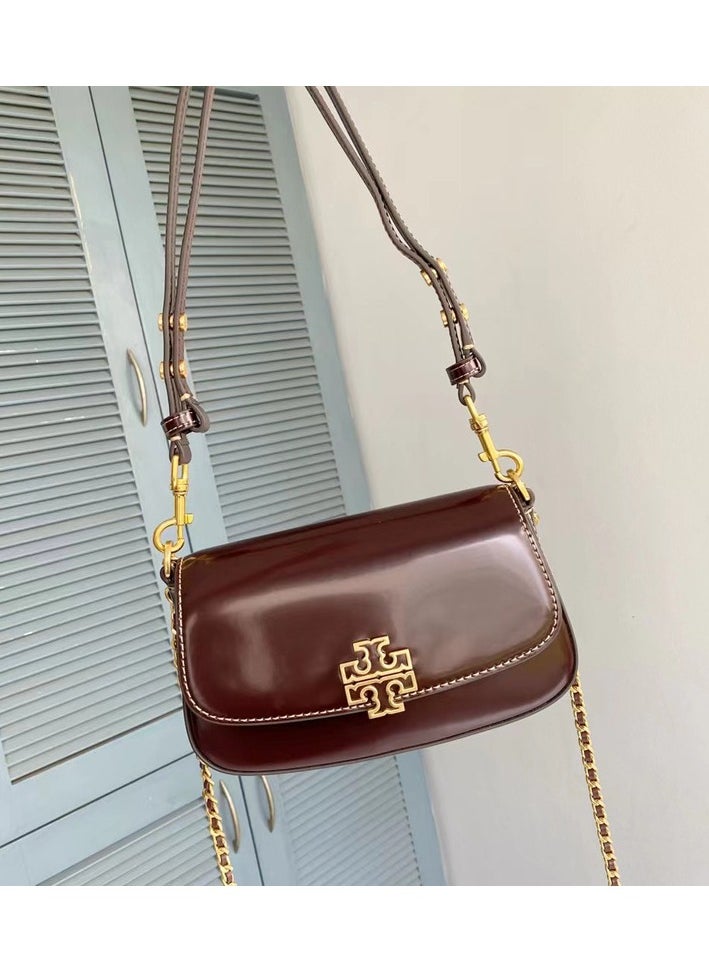 Burch - Fashion Simple Crossbody Shoulder Bag Handbag 22*13*5cm - Image 1